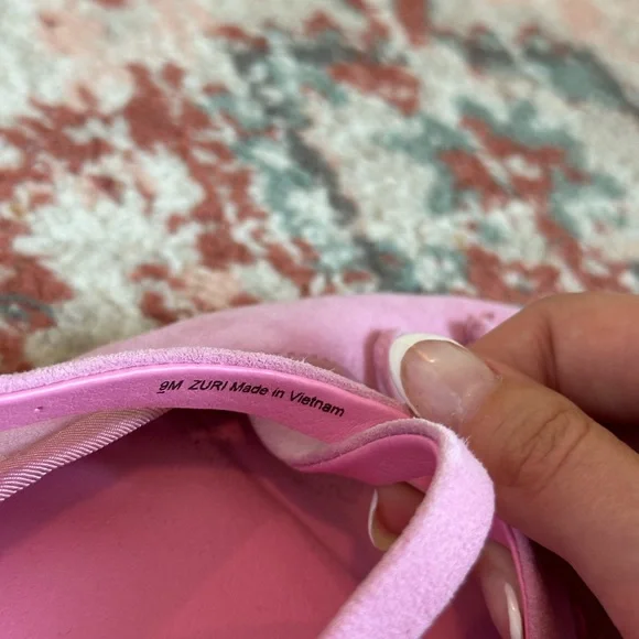 Circus NY by Sam Edelman Zuri Suede Cross Over‎ Bow Ballerina Pink Flats - Picture 5 of 8